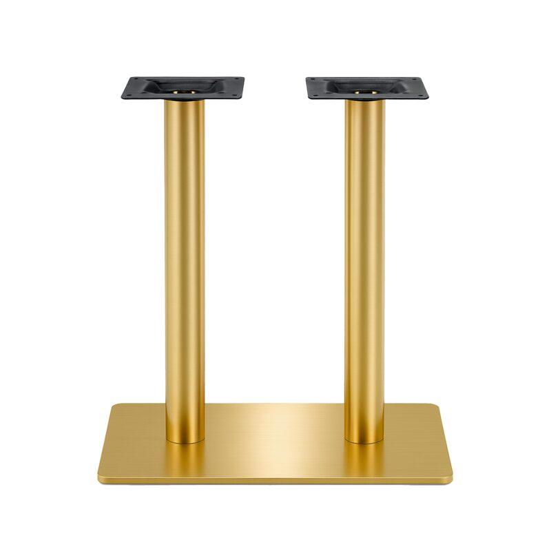 Tischbein aus Metall doppeltes, 72 cm 