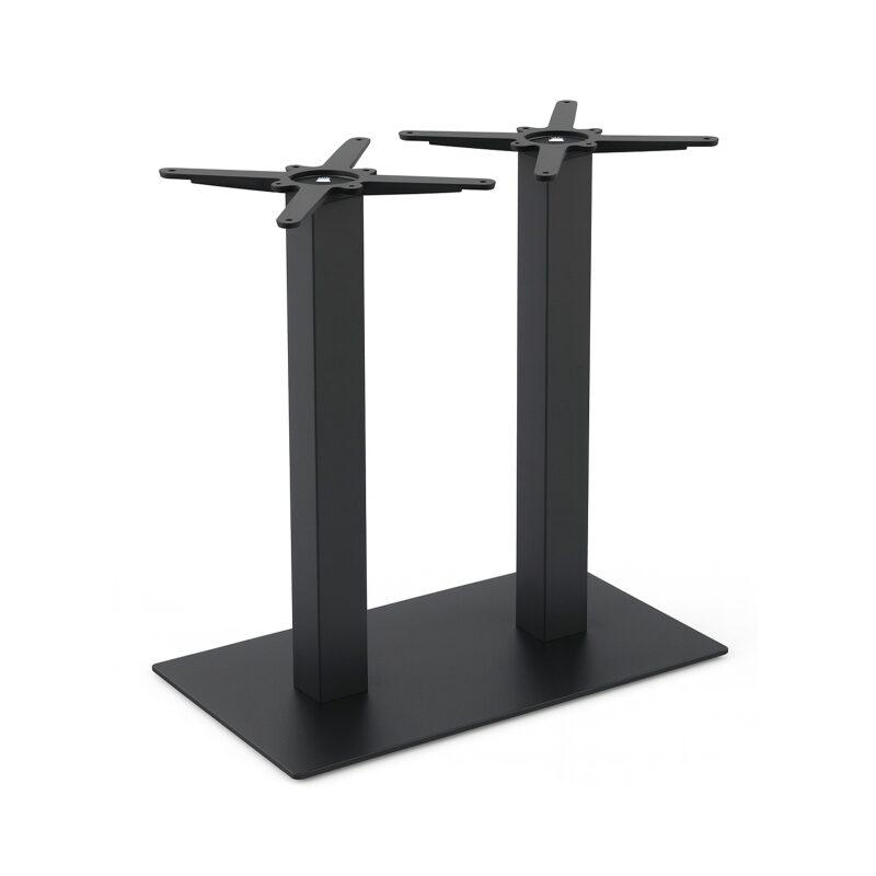Tischbein aus Metall doppeltes, 72 cm