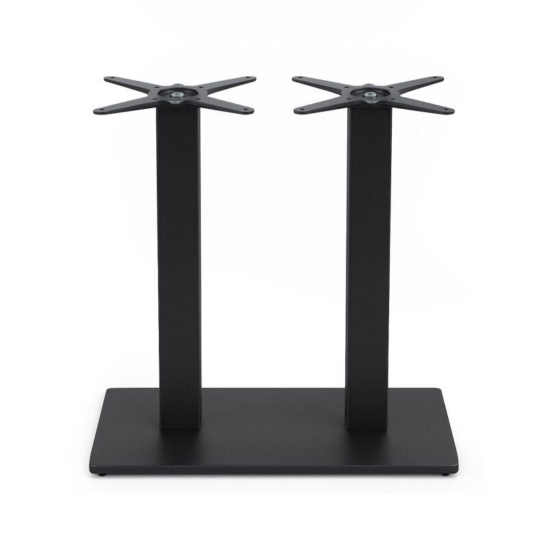 Tischbein aus Metall doppeltes, 72 cm