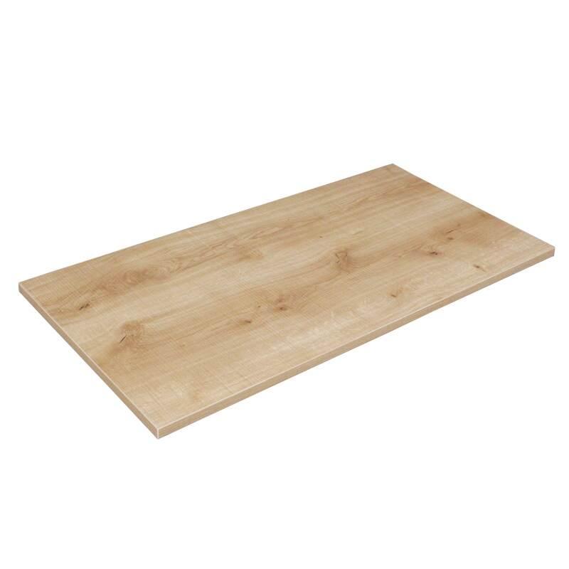 Tischplatte aus Spanplatten 120x60 cm mit Melaminbeschichtung