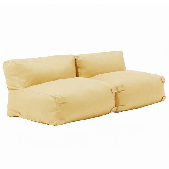 Modulare Gartenmöbel für 2 Personen bestehend aus 2 Stühlen