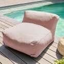 Modulare Gartenmöbel für 2 Personen bestehend aus 1 Sessel und 1 Chaiselongue