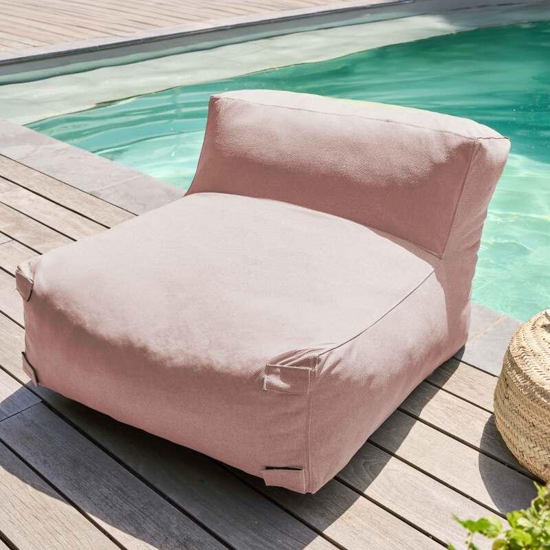 Modulare Gartenmöbel für 2 Personen bestehend aus 1 Sessel und 1 Chaiselongue (4/7)