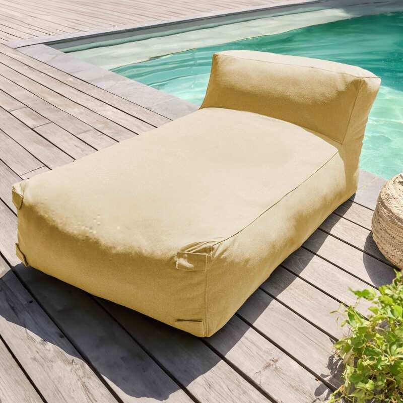 Modulare Gartenmöbel für 2 Personen bestehend aus 1 Sessel und 1 Chaiselongue (3/6)