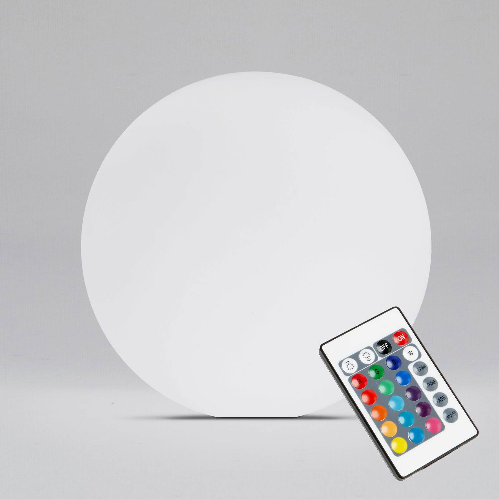 Multicolor LED-Boule mit Fernbedienung Ø40 cm