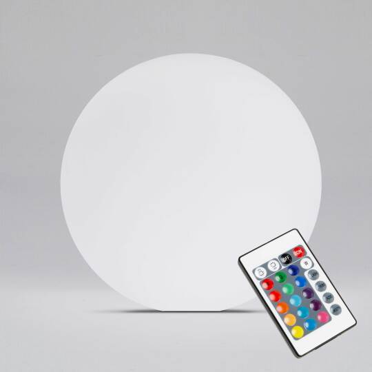 Multicolor -LED -Ball mit Ø40 cm Fernbedienung | Oviala