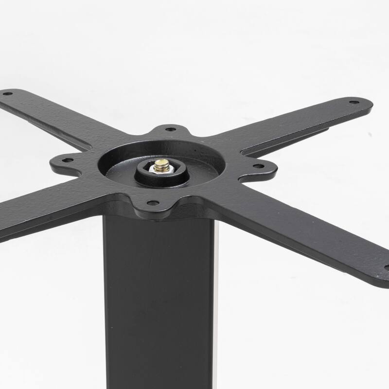 Tischbein aus Metall doppeltes, 72 cm