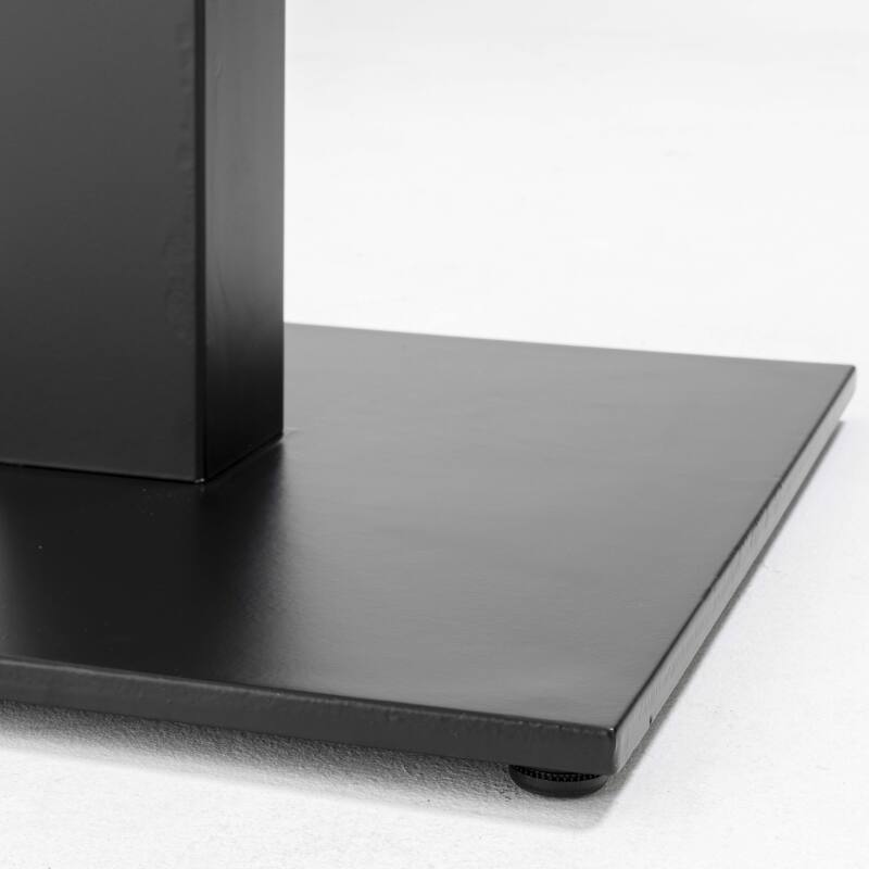 Tischbein aus Metall doppeltes, 72 cm