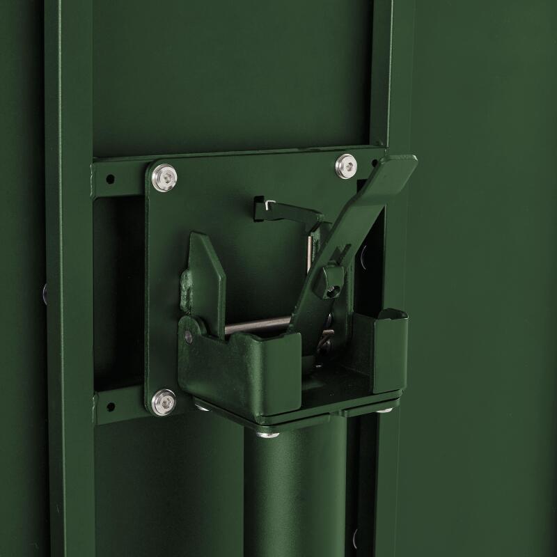 Gartentisch Quadratisch verstellbarer aus Metall, 4 Personen, 70x70 cm (4/6)