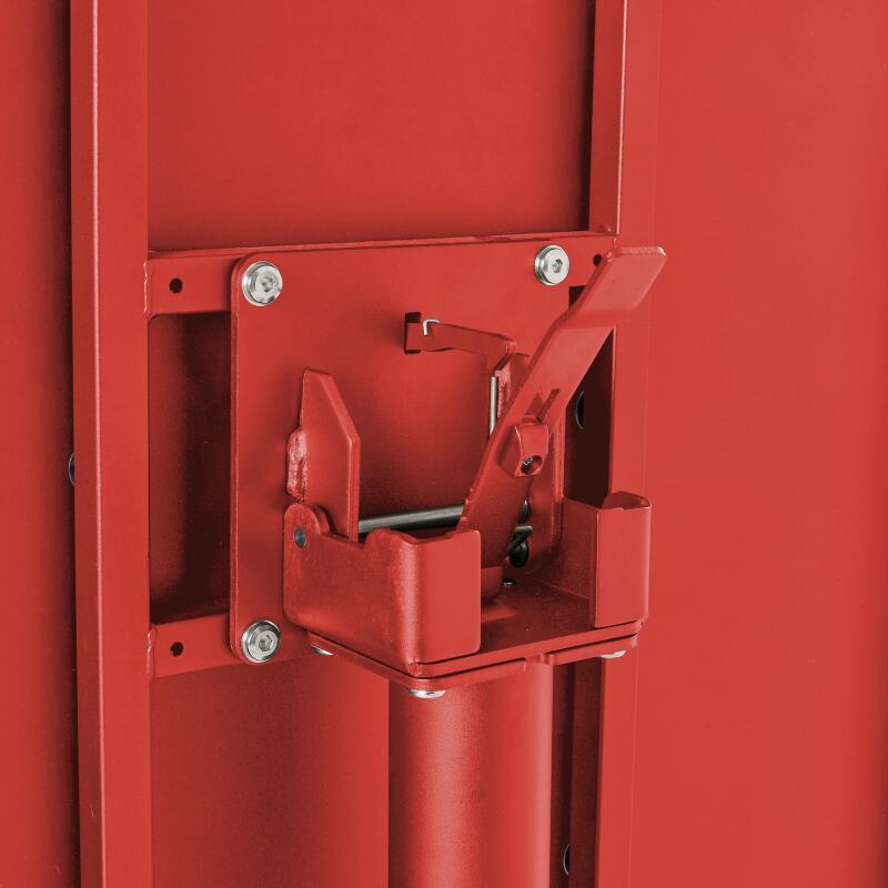 Gartentisch Quadratisch verstellbarer aus Metall, 4 Personen, 70x70 cm (5/6)