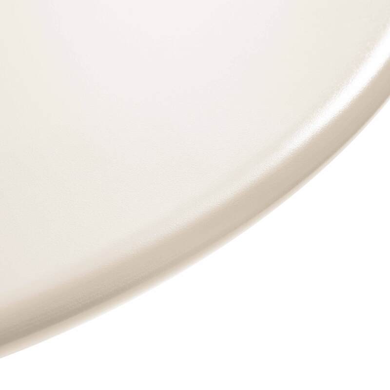 Gartentisch Bistro-Stil Rund verstellbarer aus Metall, 4 Personen, Ø70x72 cm (2/5)