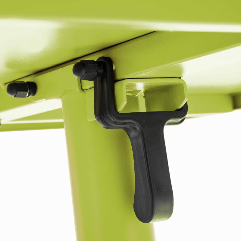 Gartentisch Quadratisch verstellbarer aus Metall, 4 Personen, 70x70 cm (7/8)