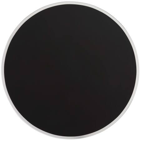 Esstisch rund, aus Laminat für 2 Personen, neigbar, mit Aluminiumkanten und Gusseisenbeinen, Ø60 cm (6/7)