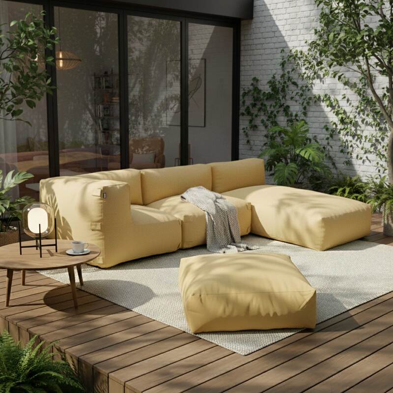 Sessel für modulare Outdoor-Sofa (5/6)