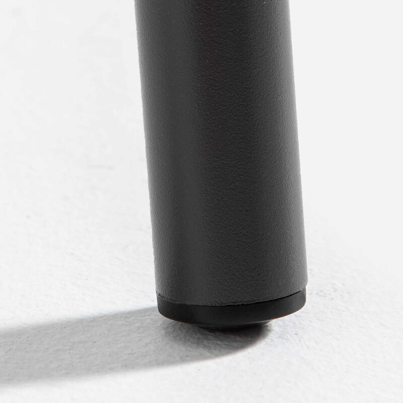 Quadratischer Gartentisch aus Metall (70 x 70 cm)