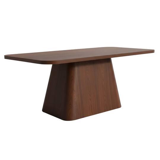 Esstisch in Holzoptik für 8 Personen | Oviala