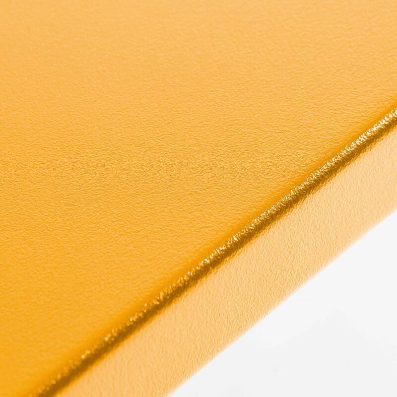 Quadratischer Gartentisch aus Metall (70 x 70 cm) (2/5)