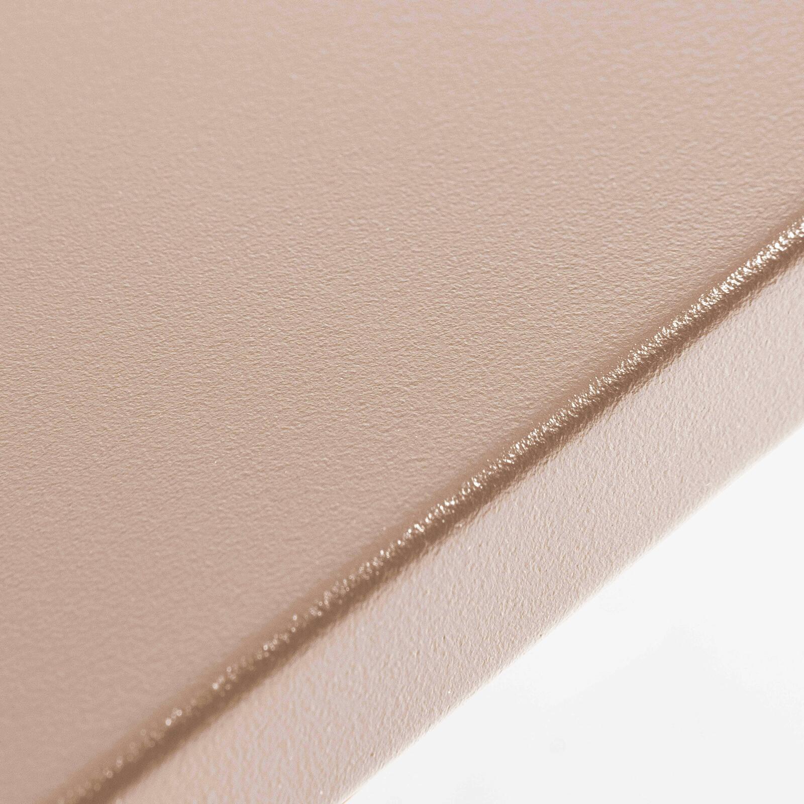 Quadratischer Gartentisch aus Metall (70 x 70 cm)