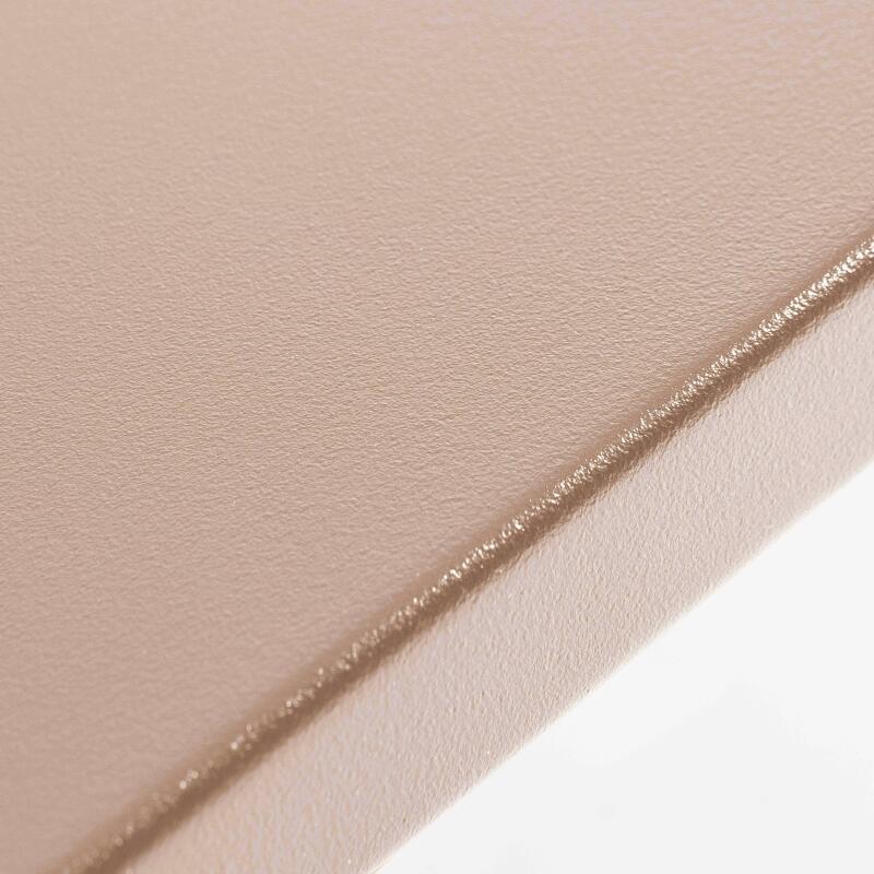 Quadratischer Gartentisch aus Metall (70 x 70 cm) (2/5)