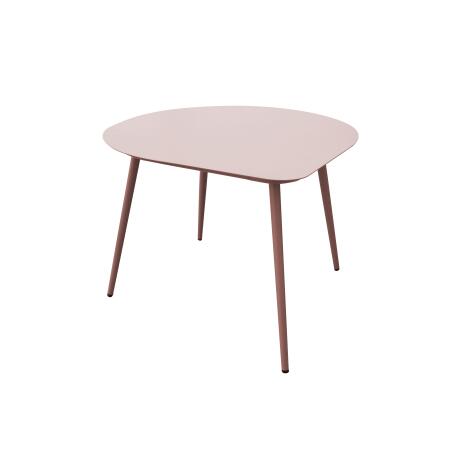 Nestbare Garten Couchtische runden aus Metall  58x50x34 cm und 40x35x28 cm  (3/7)