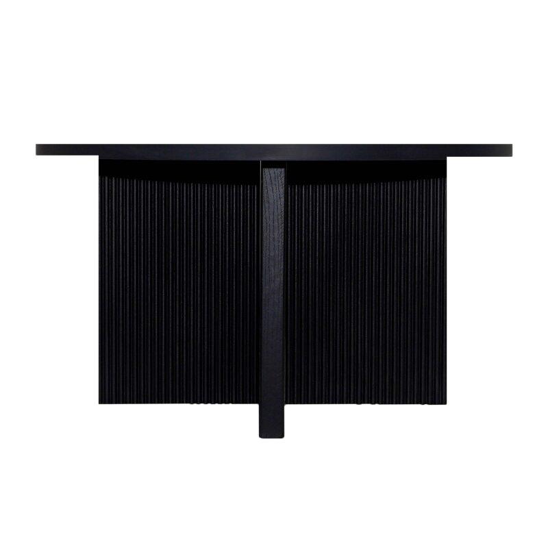 Couchtisch rund, in Holzoptik, Ø80 x 45 cm (4/6)