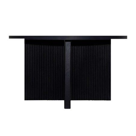 Couchtisch rund, in Holzoptik, Ø80 x 45 cm (4/6)