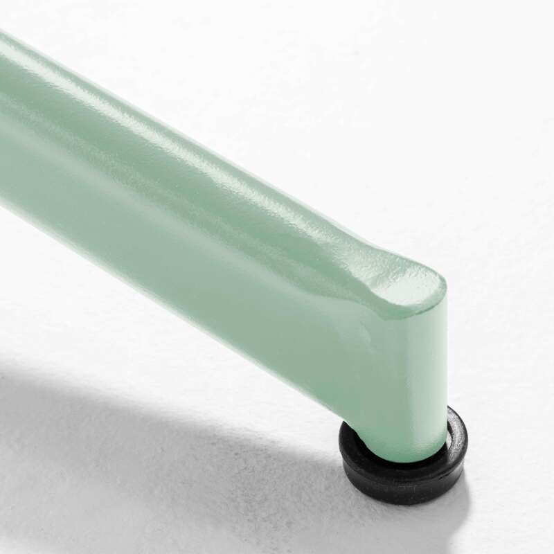 Gartentisch im Bistro-Stil, quadratisch, neigbar, aus Metall, 70x70 cm, und 2 Stühle  (5/8)