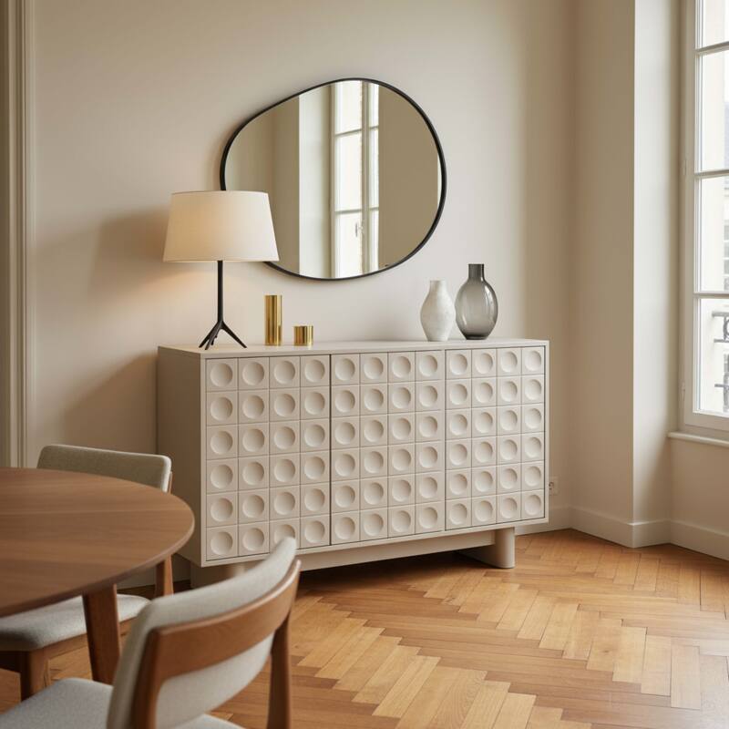 Sideboard 3 Türen, 124 cm (5/7)