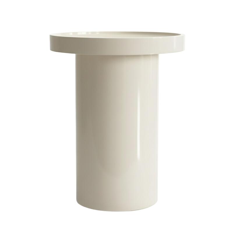 Couchtisch rund, in Lackoptik, Ø40 cm (2/3)