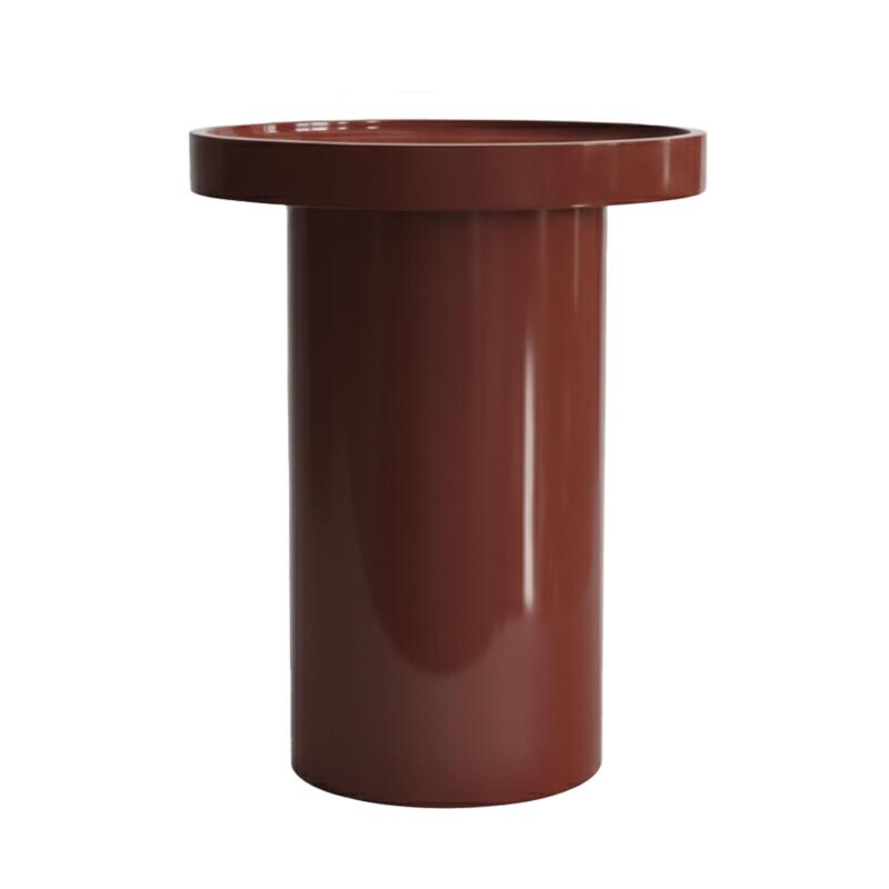 Couchtisch rund, in Lackoptik, Ø40 cm (2/3)