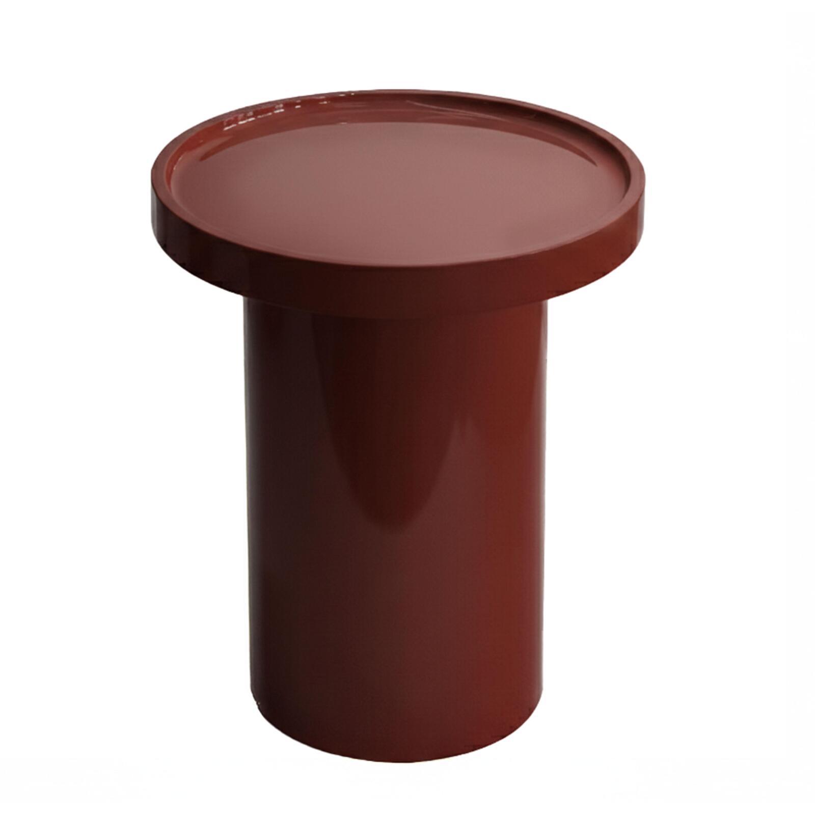 Couchtisch rund, in Lackoptik, Ø40 cm