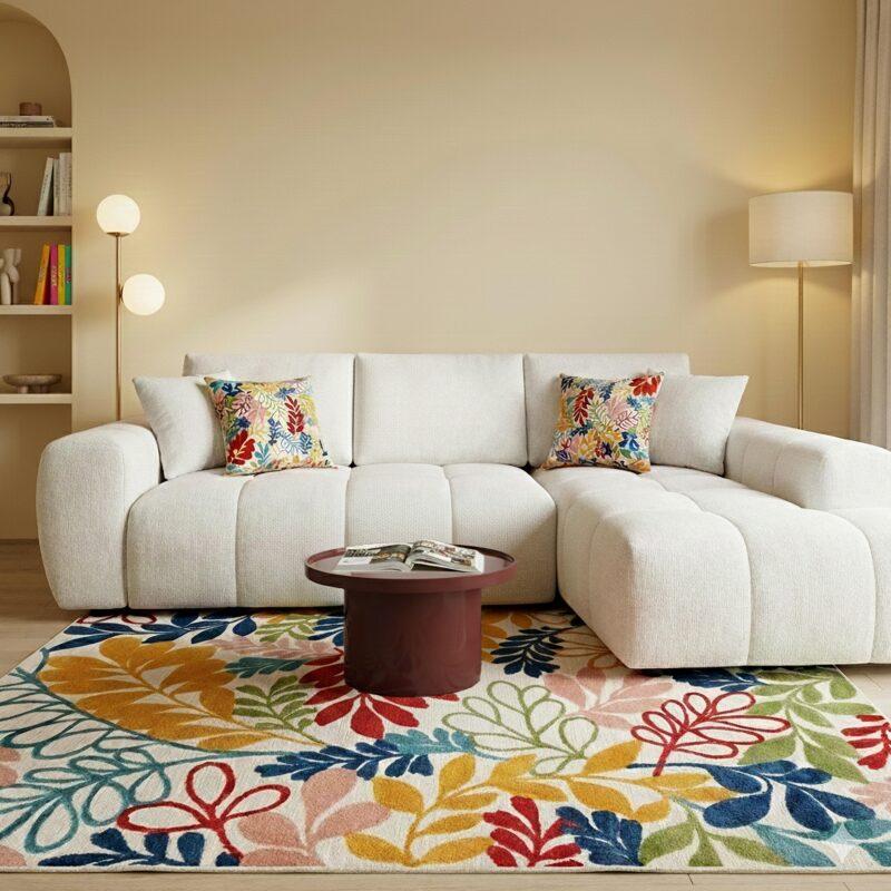 Couchtisch rund, in Lackoptik, Ø50 cm (2/4)