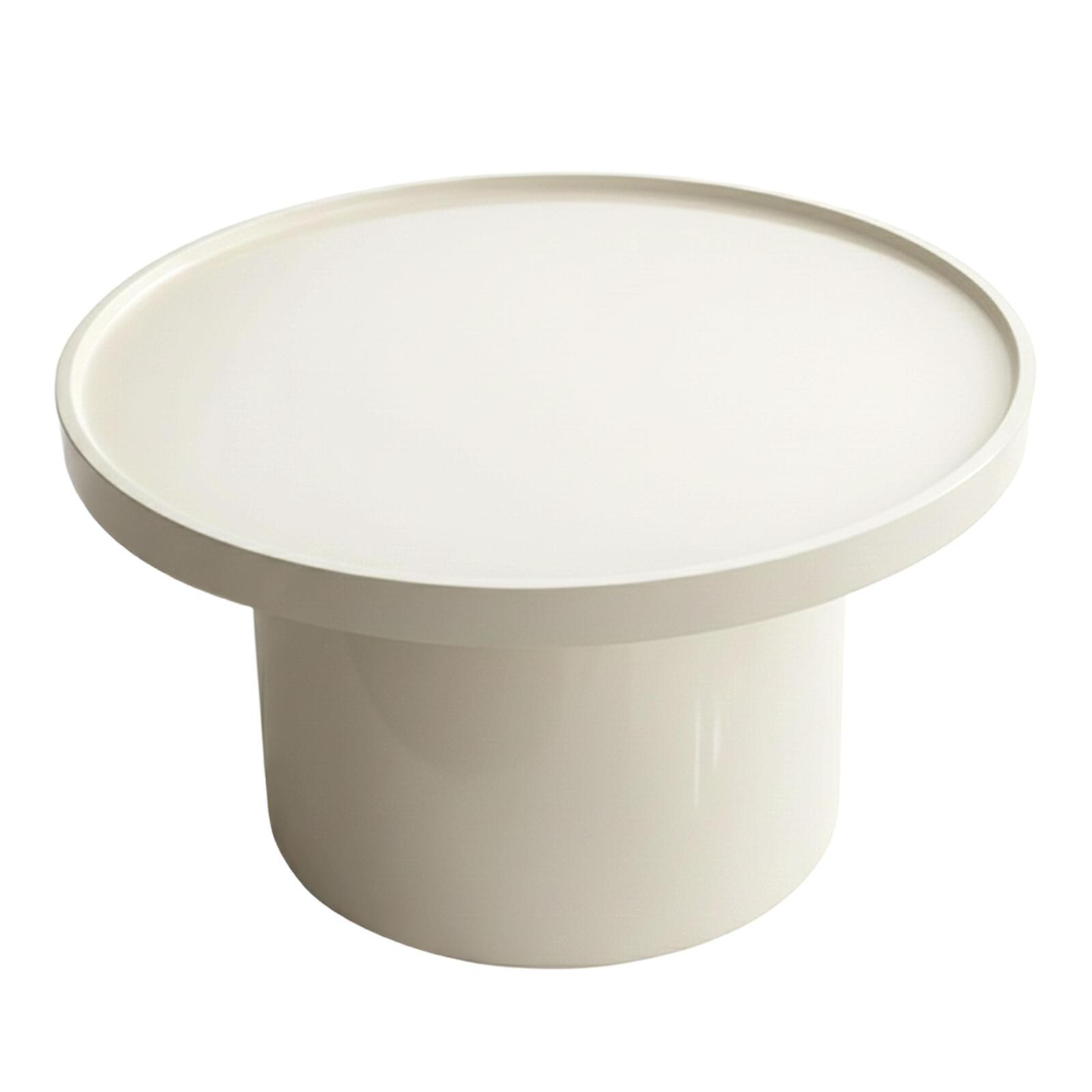 Couchtisch rund, in Lackoptik, Ø70 cm