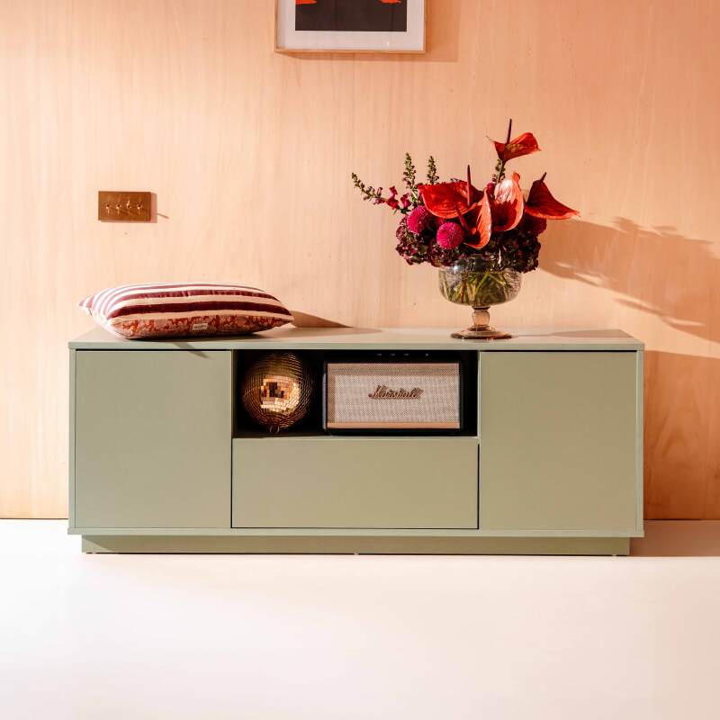 Lowboard farbig, 140 cm (3/7)