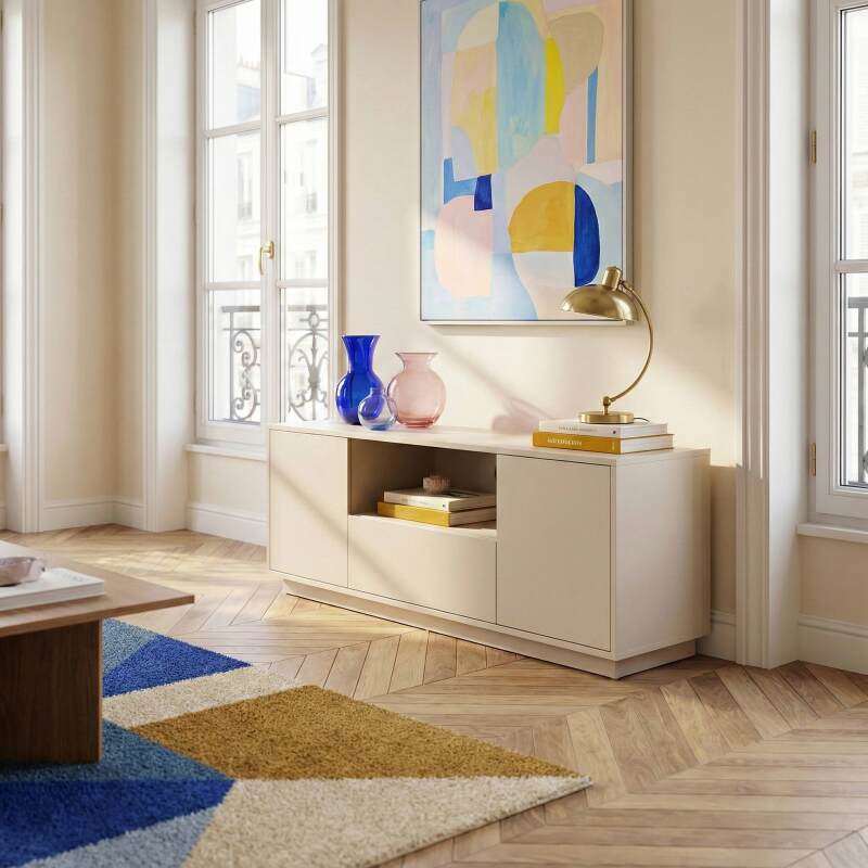 Lowboard farbig, 140 cm (7/8)