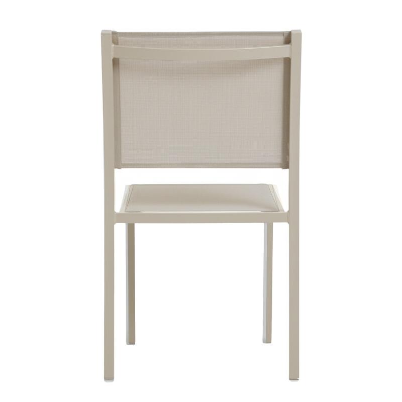 Gartenstuhl aus Aluminium und Textilene (4/7)