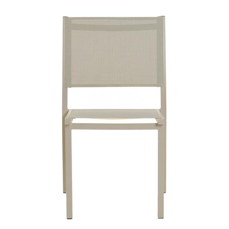 Gartenstuhl aus Aluminium und Textilene (5/7)