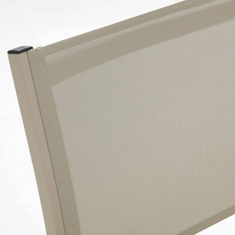 Gartenstuhl aus Aluminium und Textilene (6/7)