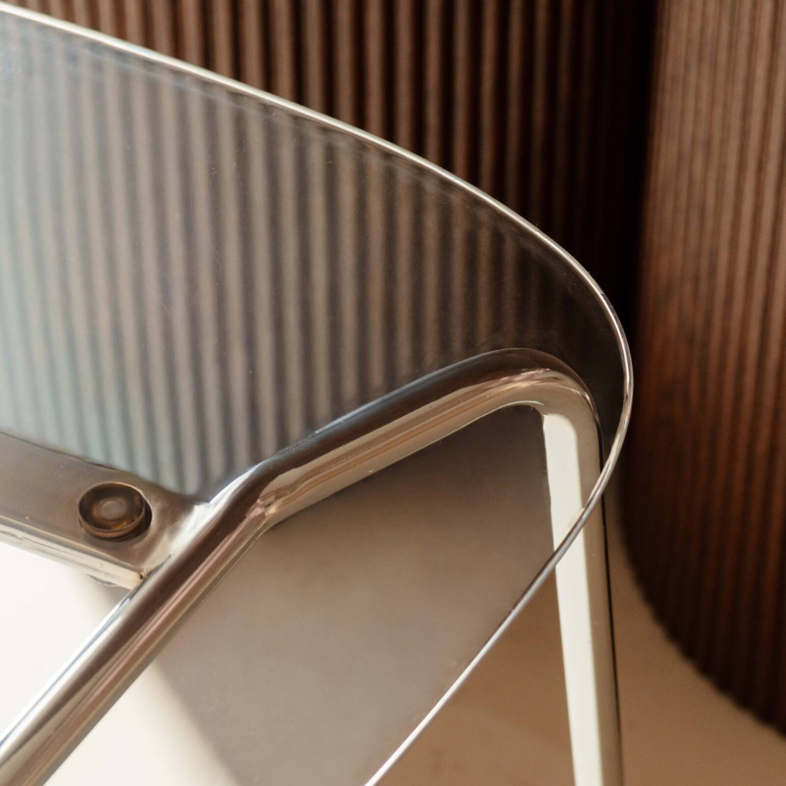 Stühle aus Kunststoff und Metall transparente - 2er-Set