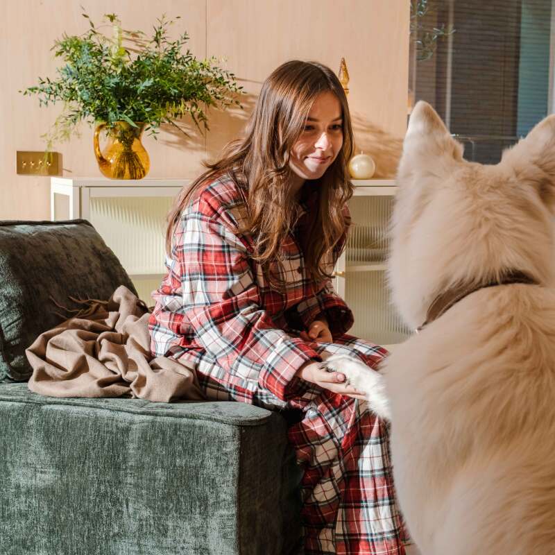 Sessel aus Stoff für modulares Sofa mit Kissen (6/7)