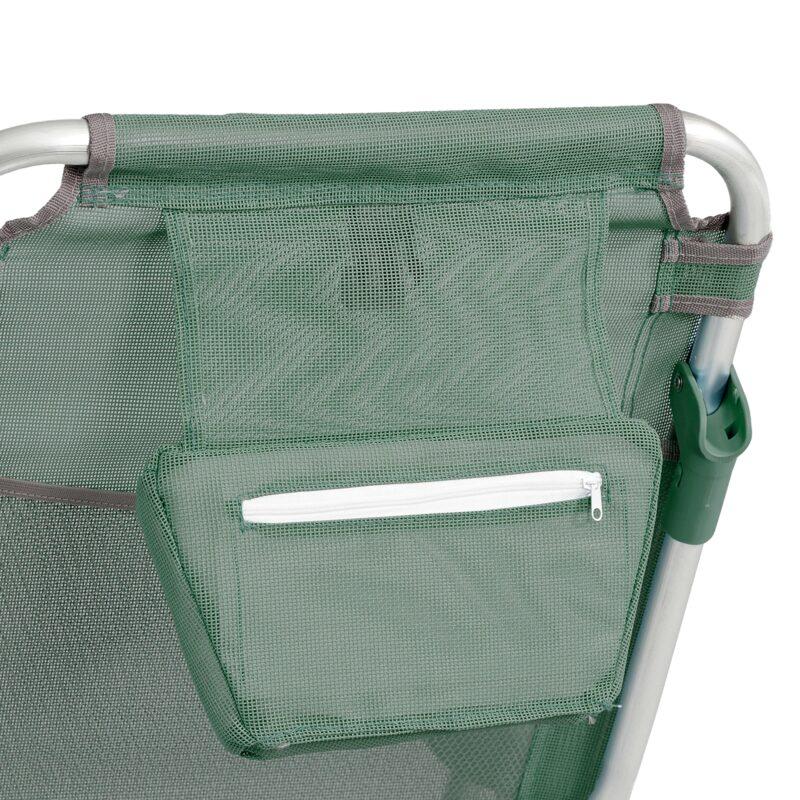 Klappbarer Strandstuhl 4 Liegepositionen (4/6)