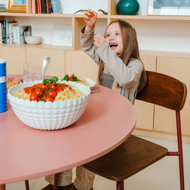 Esstisch rund einfarbig für 4 Personen (3/6)