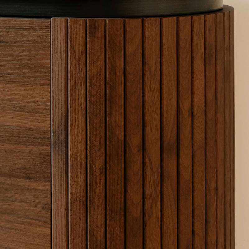 Lowboard in Holzoptik, 200 cm (2/7)