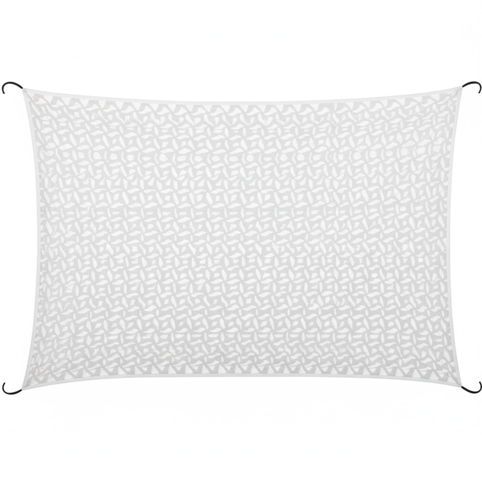 Rechteckiges Sonnensegel, umkehrbares, durchbrochenes 4x3 m