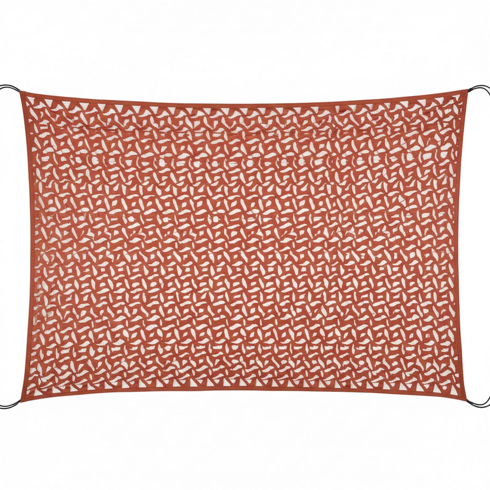 Rechteckiges Sonnensegel, umkehrbares, durchbrochenes 4x3 m