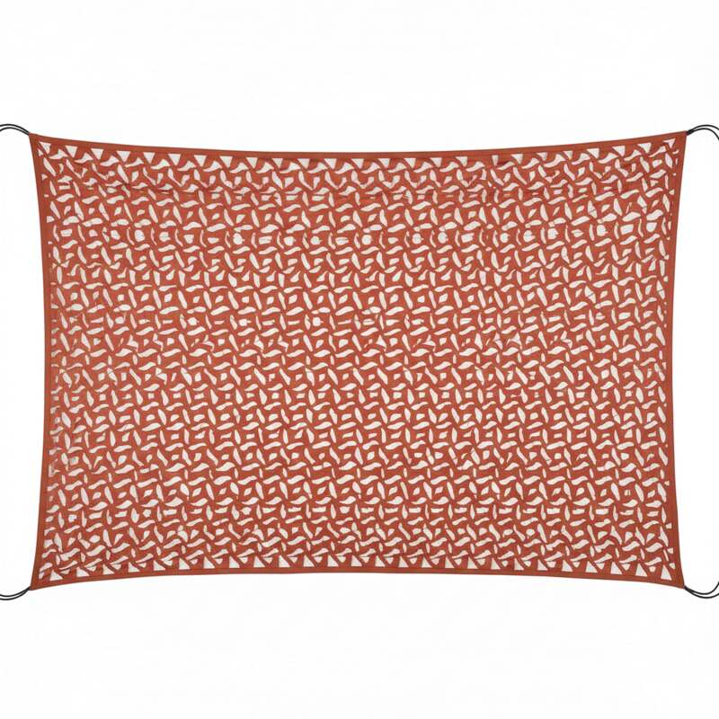 Rechteckiges Sonnensegel, umkehrbares, durchbrochenes 4x3 m