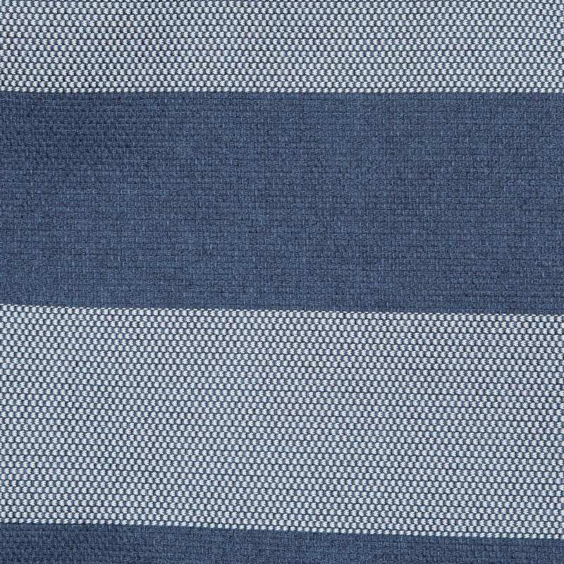 Sessel im gestreiften Design für ein modulares Outdoor-Sofa (4/6)