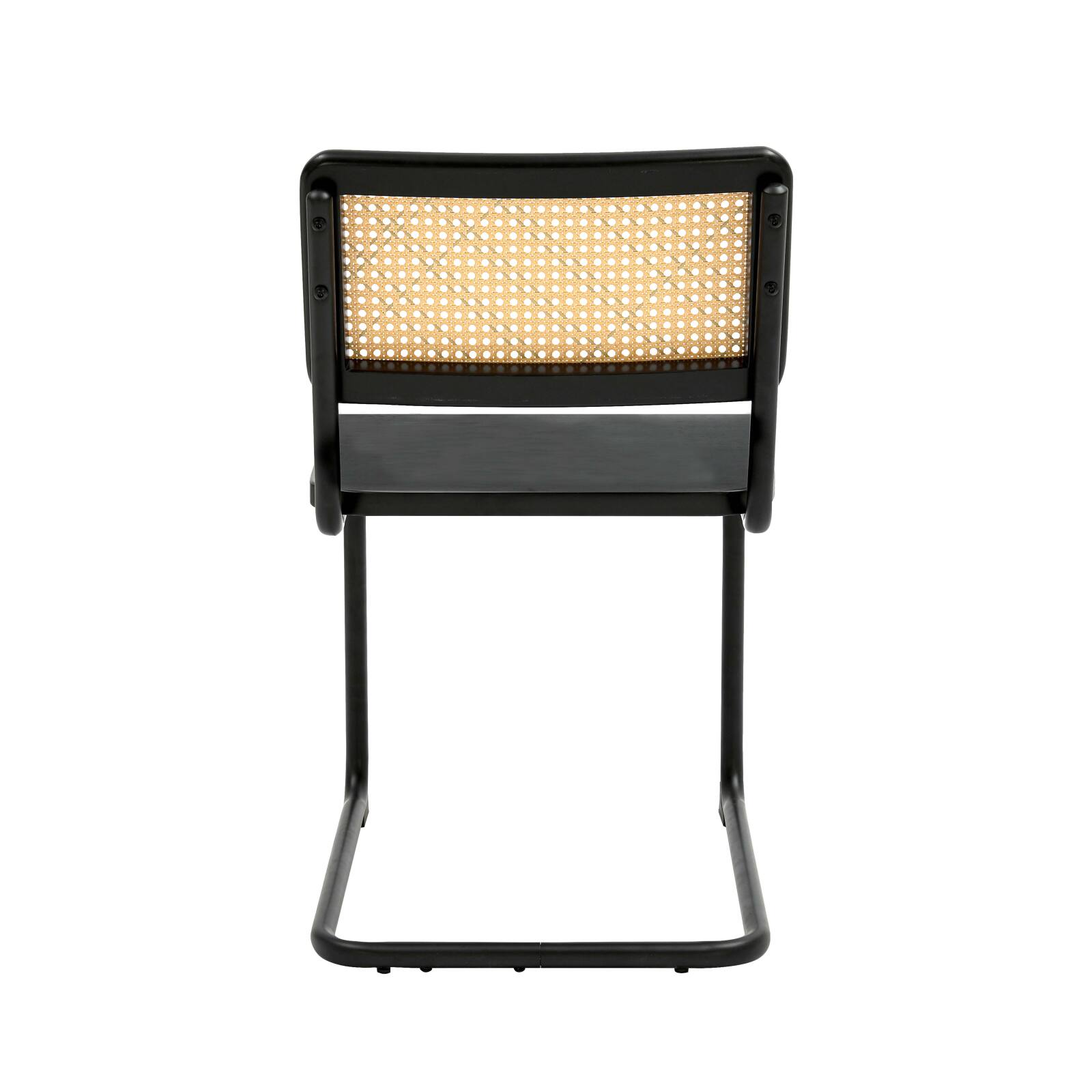 Stühle aus Holz und Metall – 2er-Set