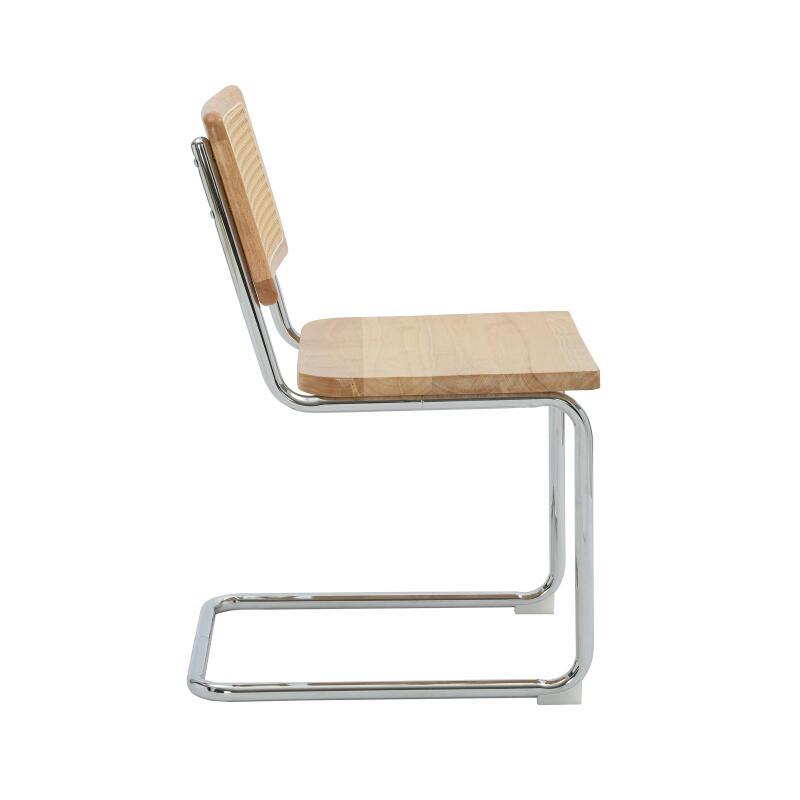 Stühle aus Holz und Metall – 2er-Set (4/8)