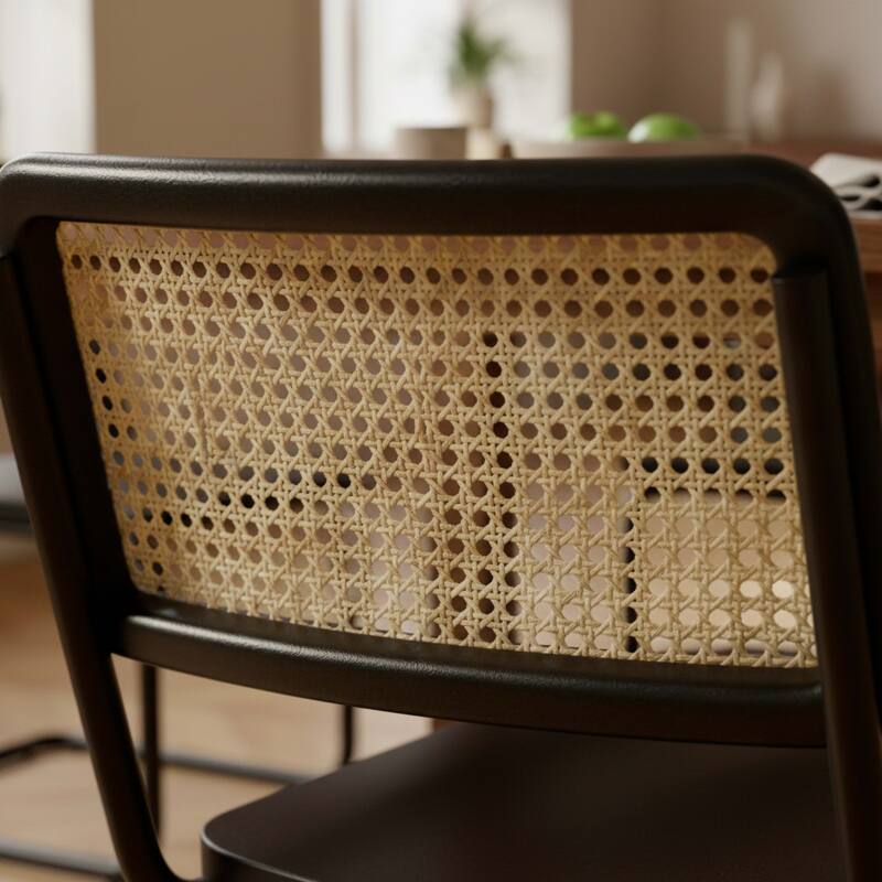 Stühle aus Holz und Metall – 2er-Set (3/8)